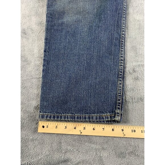 Levi's Strauss & Co. Signature Men's Relaxed Fit Jeans Medium Wash 40Wx 30L - Picture 13 of 13